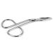 Minkissy Stainless Steel Eyebrow Tweezer Scissor Shaped Eyebrow Tweezer Clip Flat Tip Tweezers Hair Plucker for Men Women (Silver) - Buy Online on GoSupps.com