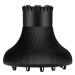 QIRUIRED Universal Hair Diffuser Hair Dryers with Nozzle for 1.49 in to 2.36 inch Hair Drying Adjustable Professional Salon Tool for Curly and Natural Wavy Hair Styling (Black)