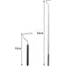Lezevn 2Pcs Extensible Stainless Steel Snake Hook Retractable Reptile Hook Catcher Controlling Moving Hook Stick for Catching Handling Small Snake - Buy Online on GoSupps.com