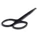 3.5 inch Eyebrow Scissors Facial Hair Mustache Scissors Eyelash Hair Trimming Grooming Scissors Cosmetic Makeup Tool Safety Scissor(Black) - Buy Online on GoSupps.com