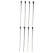 Beavorty Eyebrow Brush 8 Pcs Nose Shadow Brush Eyeshadow Flat Liner Brush Nose Contour Brush Miss Dropshipping Sickle mediumx2pcs As Shownx2pcs