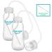 Tinukim iFeed 9oz Self Feeding Baby Bottle - Anti-Colic Nursing System, 2-Pack White - Buy Online on GoSupps.com