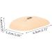 NOLITOY 1 Set Makeup Practice Skin Eyeshadow Eye Makeup Board Makeup Silicone Skin Training Board Thicken 6.90X5.20X1.40CM Assorted Color - Buy Online on GoSupps.com