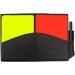 Chanehann Sport Referee Cards Set - Red & Yellow Cards with Bag Point Book Pencil & Metal Whistle for Football & Basketball - International Shipping Available - Buy Online on GoSupps.com