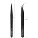 Precision Tweezers Set - Stainless Steel Eyebrow & Eyelash Extension Tools | Ultimate Makeup Kit for Precision Grooming - Buy Online on GoSupps.com