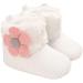 Baby Winter Warm Fleece Booties | Non-Slip Soft Sole Shoes for Boys & Girls 0-6 Months | Adjustable Crawling Prewalker Boots for Toddlers - Buy Online on GoSupps.com