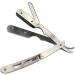 Classic Samurai Stainless Steel Barber Straight Edge Razor + 100 Lord Blades - Buy Online on GoSupps.com
