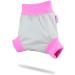Petit Lulu Pull Up Cloth Nappy Wrap - Size S | Washable & Reusable | Made in Europe (Grey/Pink) - Buy Online on GoSupps.com