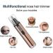 Professional Painless Nose Hair Trimmer for Men & Women | Waterproof Dual Edge Blades | Electric & USB Charging - Buy Online on GoSupps.com