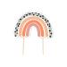 Neutral Rainbow Cake Topper
