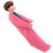 Bossge sensory body sock for children full body sock for adults offers deep pressure entry relaxing sensory toy for autistic children with sensory processing disorder m/medium-69*119cm pink