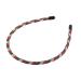 hgnxa Festive Christmas Headband Aesthetic Charm Hairhoop Festival Headdress Knotted Hairband French Style Headwear