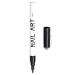 Hudhow's nail polish pencil 5 colors draw nail art pen DIY graffiti/abstract line/flower pattern/puncture pins |Nail Design Tool Pen Nail Art Polish Pen Manicure Accessories 2 # Black