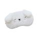 jojofuny Sleep Blindfold 1pc Sleeping Eye Mask Eye Patch Plush Eye Mask Cartoon White Dog Sleep Eye Cover