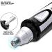 YunQin Ear and Nose Hair Trimmer for Men & Women - Dual Edge Blades Painless Facial & Eyebrow Clipper Battery Operated - Black - Buy Online on GoSupps.com