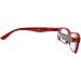 Eyekepper Black-Red Plastic Frame Reading Glasses with Spring Hinges & Case - Stylish & Comfortable | International Shipping Available - Buy Online on GoSupps.com