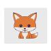 2 x Microfiber Cleaning Cloths "Fox Face" (LC00024745)
