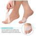 Akozon Gel Toe Separator - Soft Silicone Hallux Valgus Correction Set | Pain Relief for Hammer Toe & Bunion | 2 Pairs - Yoga & Sport Recovery - Buy Online on GoSupps.com