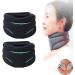 Neck Brace for Neck and Support Cervical Neck Brace for Snoring Neck Brace for Sleeping Neck Braces for Women & Men 1pcs yl-105023(Color:2pcs-Black)