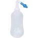 Sinus Rinse Bottle - Effective Nasal Spray for Clogged Nose 300ml Nasal Wash Set (Blue) | Squeeze & Clean Efficiency - Buy Online on GoSupps.com