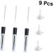 Healeved 9 Pcs Empty Mascara Tube with Eyelash Wand oil Vials Bottle Lip Funnel Empty Bottle Essence 1 g (Pack of 1) As Shownx3pcs - Buy Online on GoSupps.com