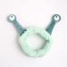Makeup Headband Spa Headband Face Wash Headband Cartoon Snail Cute Coral Fleece Hair Band Hair Accessories for Washing Face Shower Sports Skincare(Green) - Buy Online on GoSupps.com