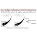 Ellipse J Curl 0.20mm Thickness Eyelash Extensions | 8mm-14mm Mixed Sizes | Flat Volume Silk Mink Lashes in One Tray - Buy Online on GoSupps.com