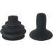 Wheelchair Joystick Button Cap Joystick Controller Knob 1Set Joystick Controller Knob and Gaiter Wheelchair Joystick Button Cap Black Joystick Knob Button Controller for Electric Wheelchair