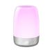 SUWIAKLALL Wake-Up Night Light 3-Ways Dimmable Warm Bedside Lamp for Bedrooms RGB Ambient Nightstand Lights Sleep Aid Snooze Mode