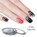 AnHua 2Pcs Gold & Silver Nail Striping Tape for Nail Art Decoration - Thin Line Sticker Rolls - Buy Online on GoSupps.com