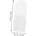 minkissy 20pcs Nail Case Nail Protector Gelt Spar Varnish Polish Remover Wrap Nail Varnish Tip Nail Art Tips Cover Shield Nail Polish Cover Manicure Polish Varnish Protector Nail Polish Tip 4x2cm As Shown - Buy Online on GoSupps.com