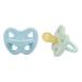 HEVEA 2-Pack Natural Calming Pacifiers | BPA-Free Food-Grade Baby Blue & Mellow Mint | 0-3 Months - Buy Online on GoSupps.com