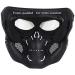 Tactical Skull Mask & Fast Paintball Helmet Set for Full-Face Protection in Paintball & CS Games - BK - Buy Online on GoSupps.com