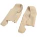 Orthopedic Hallux Valgus Corrector for Big Toe Joint Pain Relief - Ultra-Thin Treatment Sleeve with Toe Separators and Cushion Spacers (Size L) - Buy Online on GoSupps.com