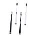 KOMBIUDA Manual Toothbrush 4 Pieces Wangan Hair Toothbrush Cleaning Brush Pregnant Woman Tool Soft Fur Toothbrush Made of Silicone