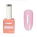FZANEST Builder Base Clear Sheer Color Gel Elastic Rubber Base Coat Building Extension Nail Gel in a Bottle Soak Off Gel Nail Polish 15ml (Sheer Bright Pink) Sheer Pink
