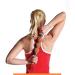 Anlin Massage Scooter - Fitness Exercises Yoga Stick & Relaxation Tool | Muscle Massage & Recovery | Pointed Ball Chopsticks (Orange) - Buy Online on GoSupps.com