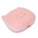 Compact Handwarmer Hand Warmer Light Cartoon Image with Pocket Mirror Light for Women for Home Travel Use Pink Pig