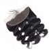 14 Brazilian Body Wave Human Hair Lace Frontal Closure - Free Part Pre Plucked - Natural Black 14 Inch - Buy Online on GoSupps.com