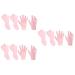 POPETPOP 3 Sets Hydrating Sock Gloves Cracked Hands Cotton Gloves for Dry Hands Exfoliating Gloves Sock Cuticles Socks Gloves Healing Gloves Spa Gloves Foot Socks Sebs Protector Full Finger