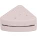 Triangular Powder Storage Box Puff Holder Easy to Clean Convenient Double-sided Air Vent Smooth-closing Silicone Portable for Home Travel (Chocolate Color) - Buy Online on GoSupps.com