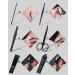 OPKDE 18 in 1 Nail Art Manicure Tools Pedicure Kit Scissor Tweezer Ear Pick Utility Toe Nail Clipper Facial Care Tool New(01) - Buy Online on GoSupps.com