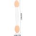 PLAFOPE 50pcs Double Ended Eyeshadow Brush Cosmetic Eye Shadow Sticks Eyeshadow Makeup Sticks Plastic - Buy Online on GoSupps.com