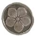 Takemura 5400004 Family Crest Badge No. 13 Maru-ni Kikyo
