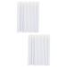 SKISUNO 200 Pcs Disposable Eyeliner Brush Eyeliner Makeup Eye Makeup Brush Gel Eyeliner White