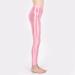 YONGHS Women's High Waist Metallic Pink Leggings - Medium - Buy Online on GoSupps.com