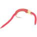 Trout Nymph Fly Set - San Juan Worm Power Bead Gold Bead Red V-Rib Hook Size 14 - 6 Flies - Buy Online on GoSupps.com