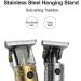 Puxssul Professional Cordless Hair Trimmer for Men - Close Cutting T-Blade Grooming Kit with LED Display and Zero Gap Beard Clipper, Bronze - Buy Online on GoSupps.com