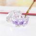 Clear Glass Dappen Dish with Lid - 2 Piece Acrylic Liquid Cups for Nail Art - Crystal Shell Dapping Dish & Powder Holder - Buy Online on GoSupps.com