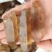 100g Natural Quartz Stone Clear Smoky Crystal Stone Strip for Decoration Natural Stones and Minerals